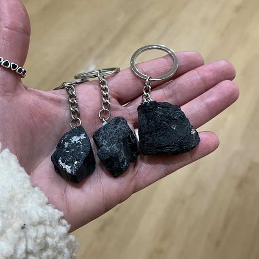 Portachiavi Tormalina Grezza