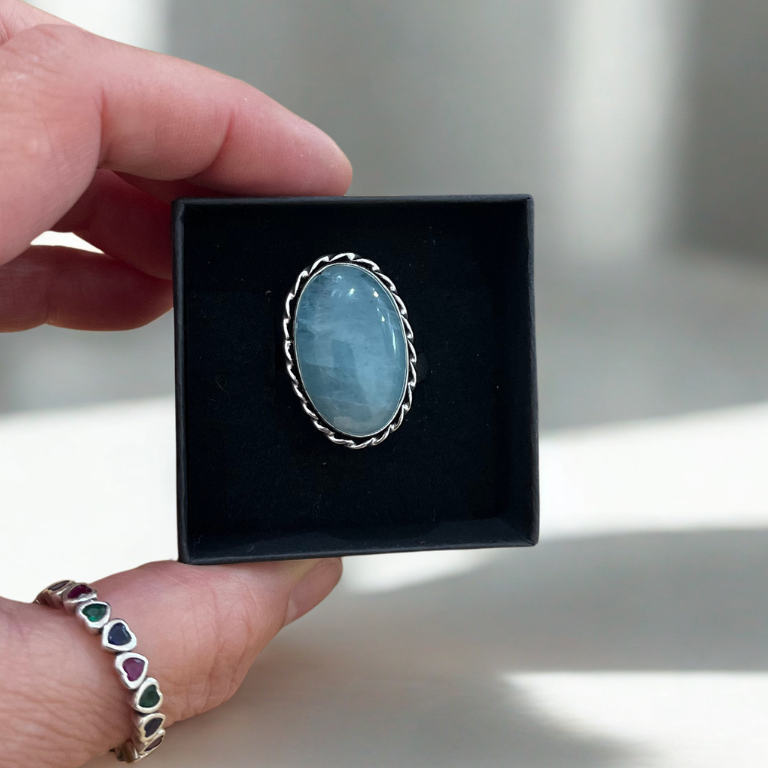 Anelli in Acquamarina