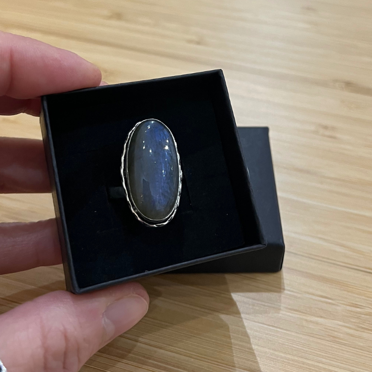 Anelli in Labradorite