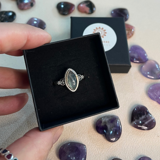 Anello in Argento con Labradorite