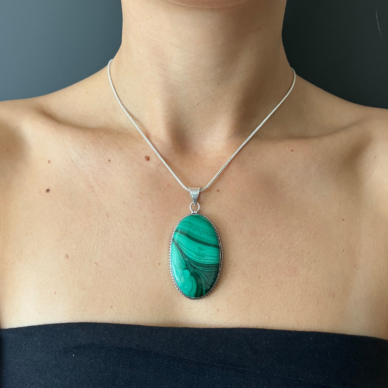 Ciondoli in Malachite