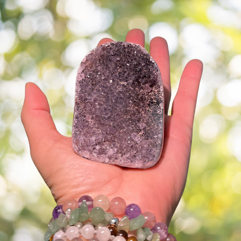 Drusa di Ametista Naturale Taglia piccola