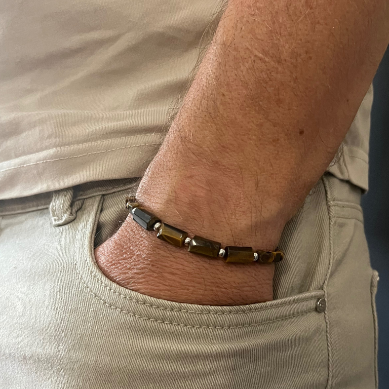 Bracciale in Occhio di Tigre
