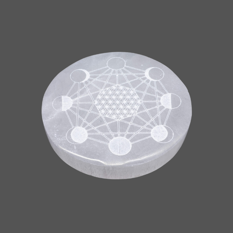 Piattino di Selenite - Quadrante Lunare