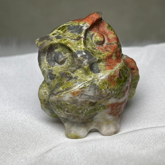 GUFETTO IN UNAKITE INTAGLIATO