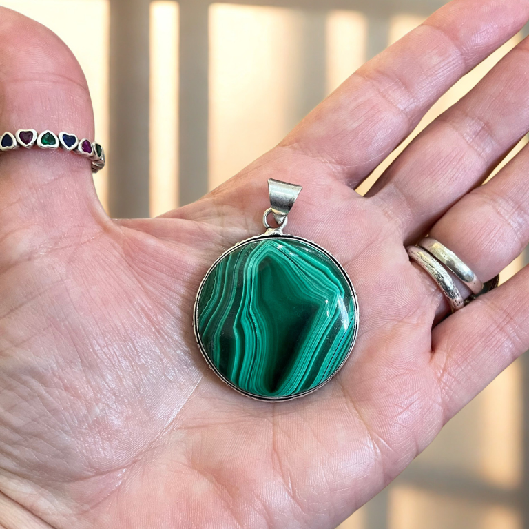 Ciondoli in Malachite