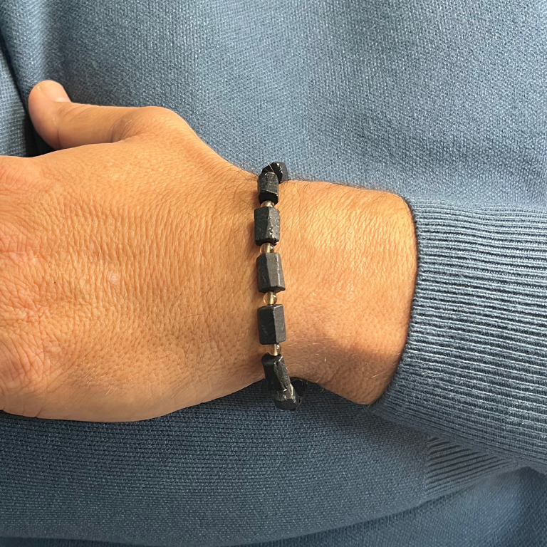 Bracciale in Tormalina Nera