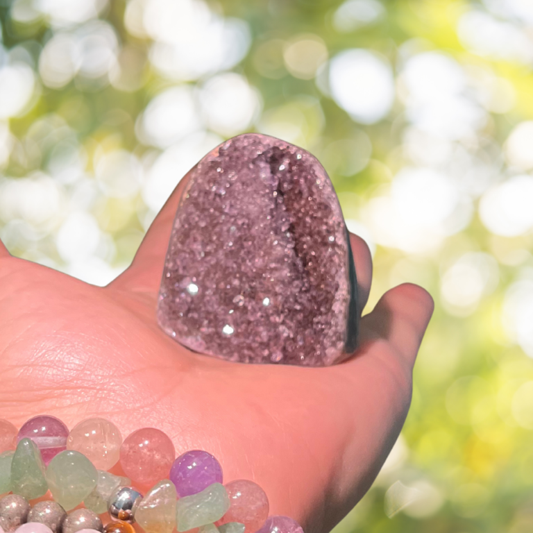 Drusa di Ametista Naturale Taglia piccola