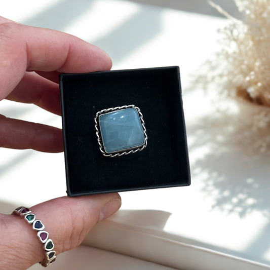 Anelli in Acquamarina