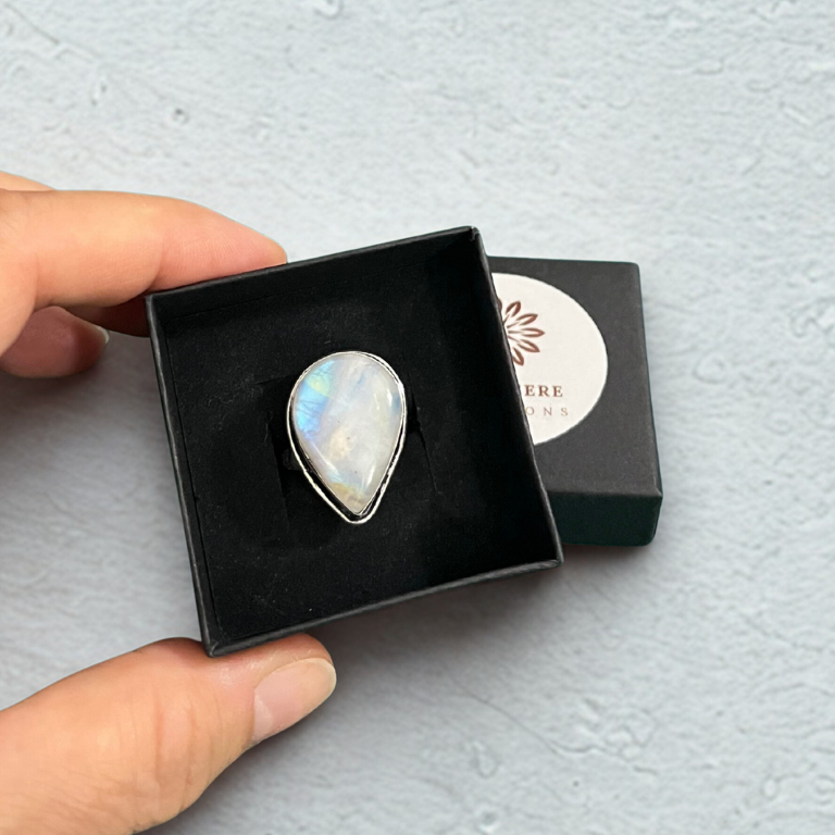 Forziere  Pietra di Luna  e Piattino Selenite – Intuizione e Nuovi Inizi