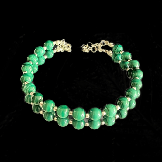 Bracciale in Malachite