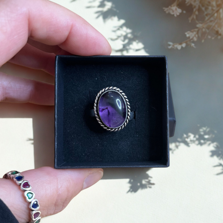 Anello in Ametista