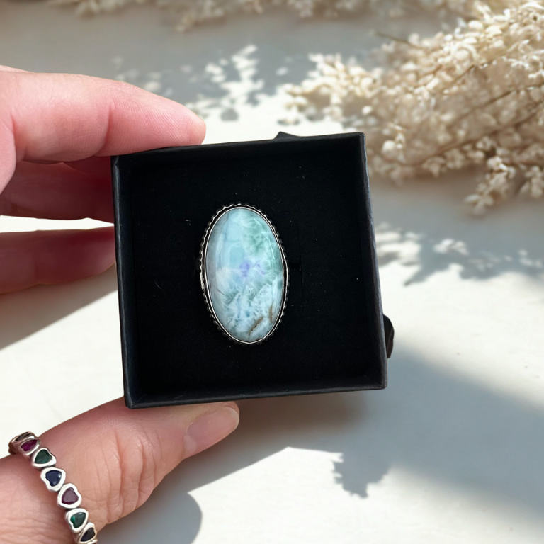 Anelli in Larimar