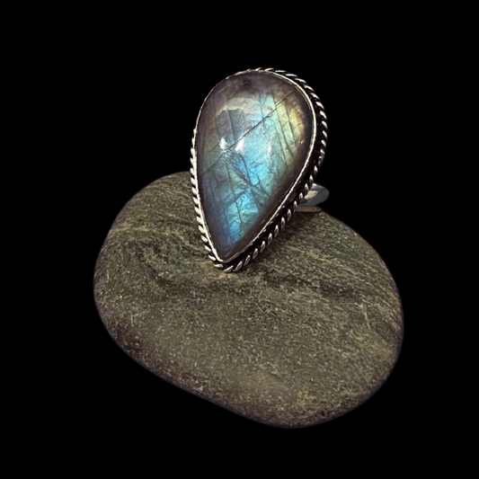 Anelli in Labradorite
