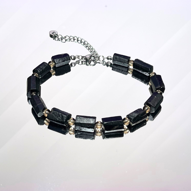Bracciale in Tormalina Nera