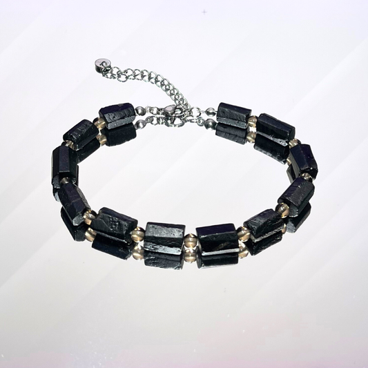 Bracciale in Tormalina Nera
