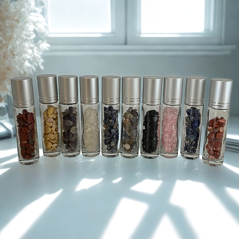 Roll-on con Pietre Naturali e Oli Essenziali