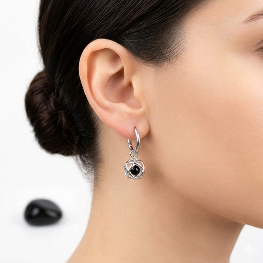 Orecchini Genesa con Pietra Naturale