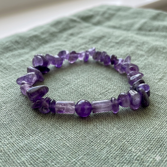 Bracciale Chips Ametista