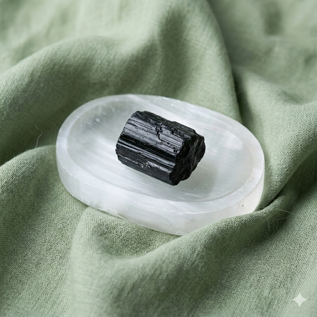 Piattino in Selenite Naturale