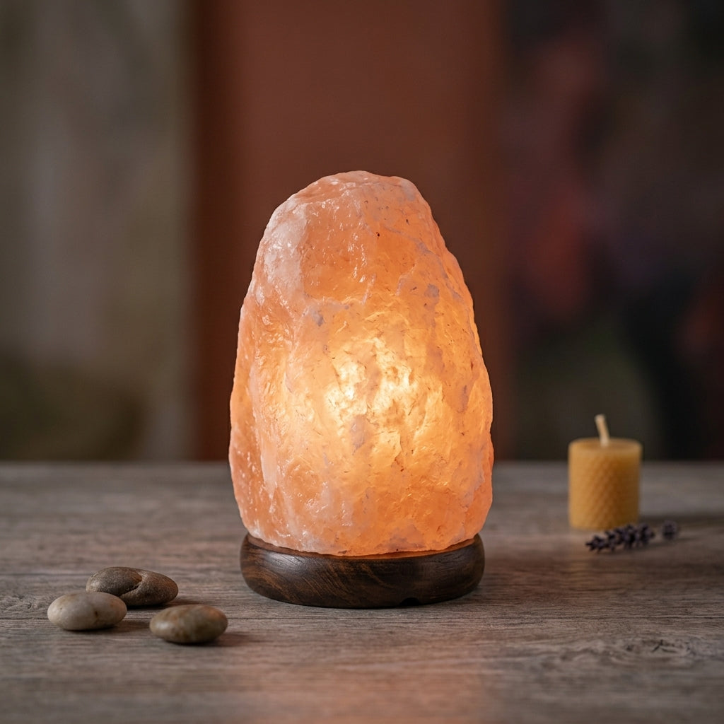 Piccola Lampada di Sale USB Forma Classica
