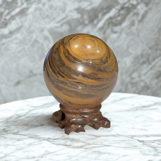Sfera di Occhio di Tigre