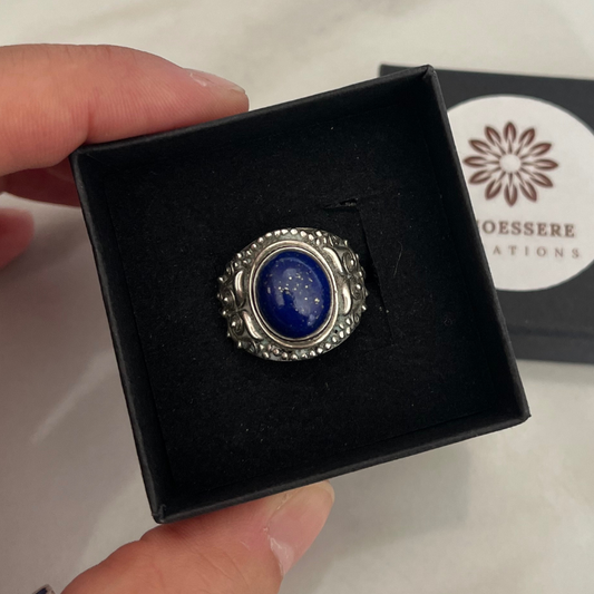 Anello in argento con Lapislazzuli