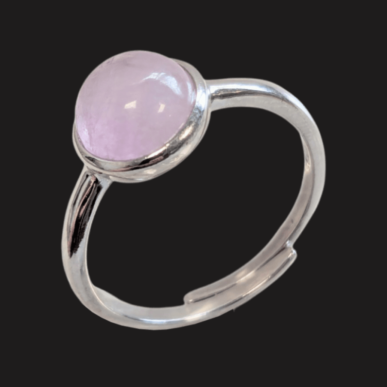 Anello in Kunzite – Argento 925 Regolabile