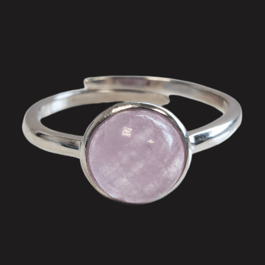 Anello in Kunzite – Argento 925 Regolabile