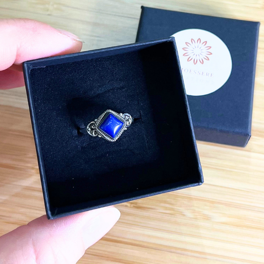 Anello in Argento con Lapislazzuli