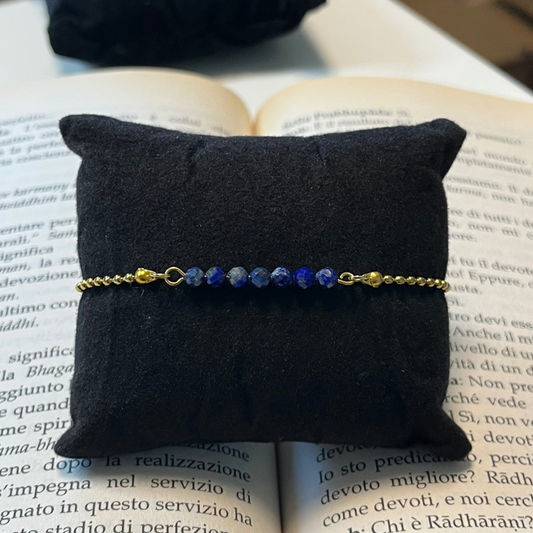 Bracciali con Pietre Naturali su catena dorata