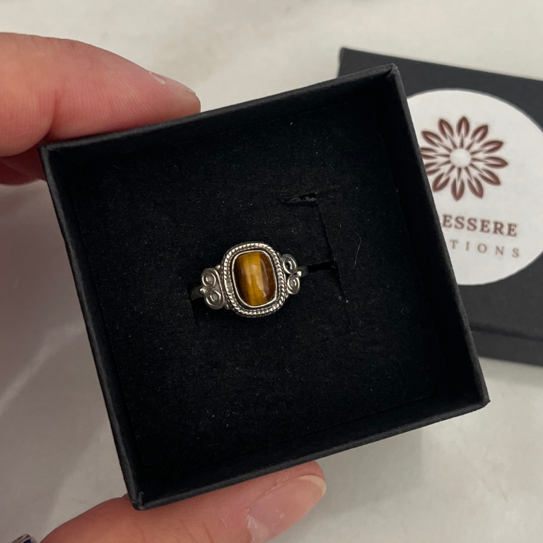 Anello Occhio di tigre