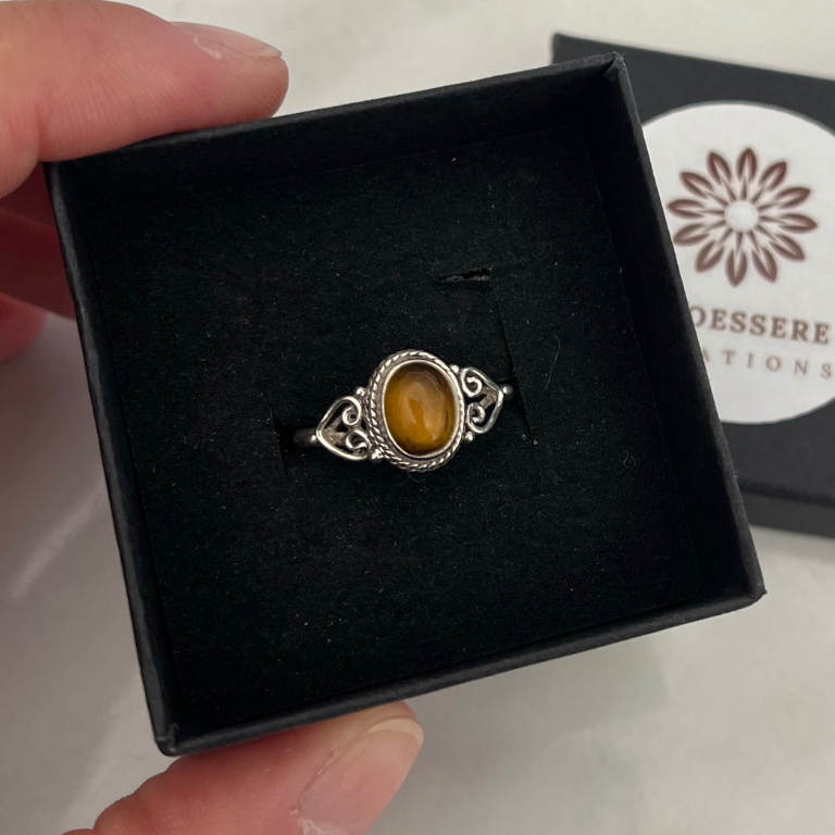 Anello Occhio di Tigre