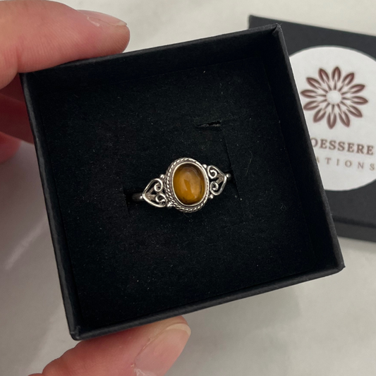 Anello Occhio di Tigre