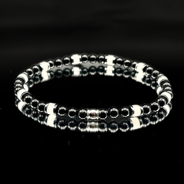 Bracciale Tormalina e Pietra di Luna