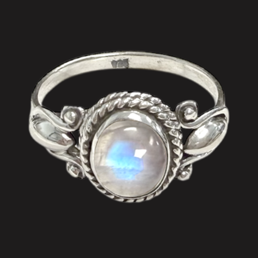 Anello in Pietra di Luna – Argento 925