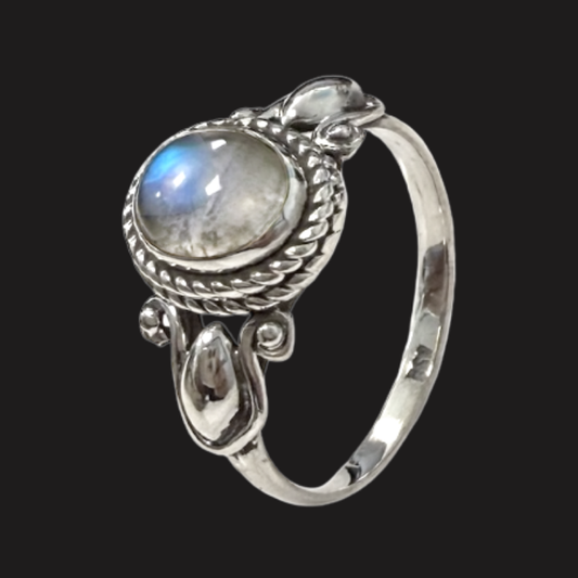 Anello in Pietra di Luna – Argento 925