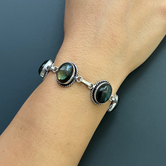 Bracciale in Labradorite