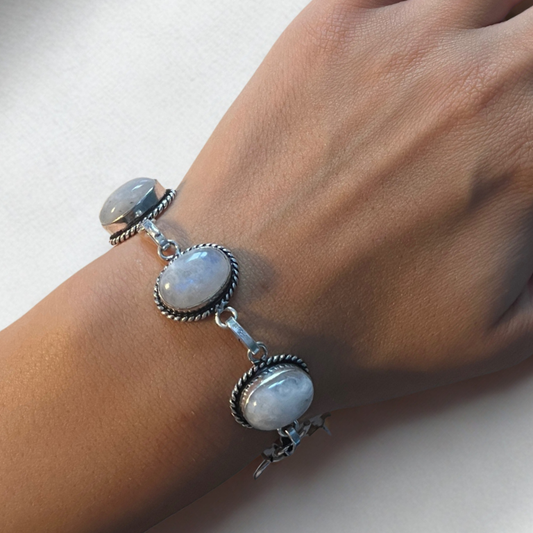 Bracciale in Pietra di Luna