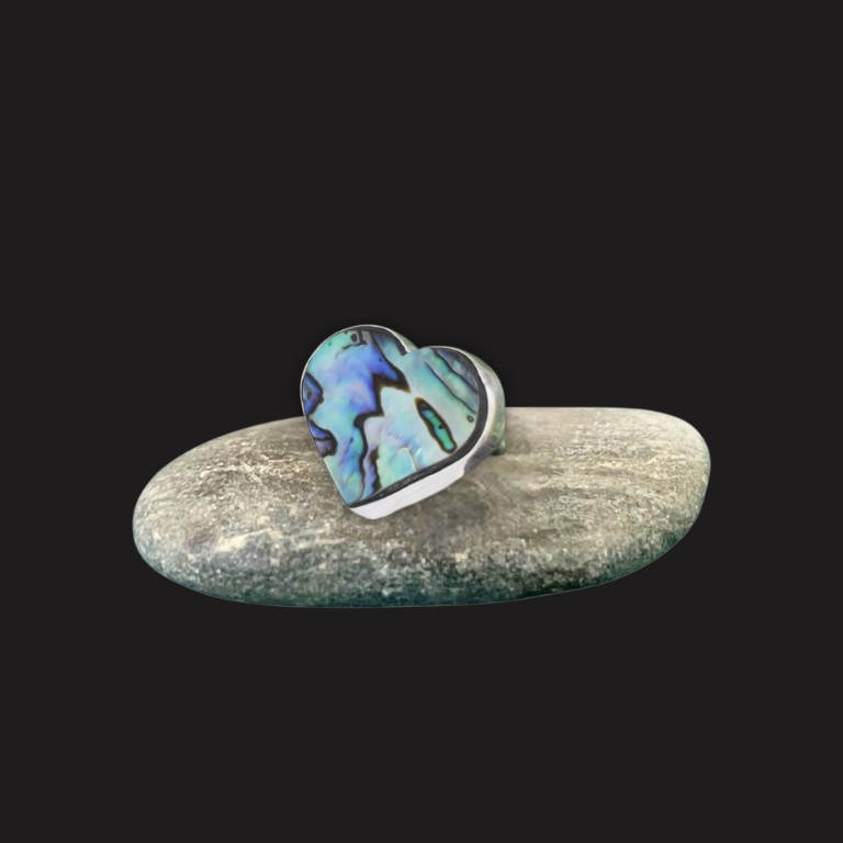 Anello Cuore in Abalone