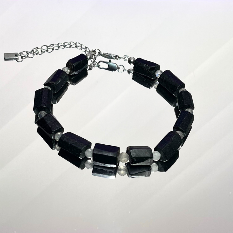 Bracciale in Tormalina Nera