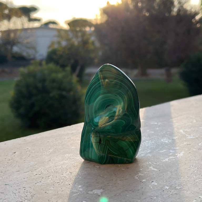 Malachite Naturale Levigata | Trasformazione, Protezione e Guarigione