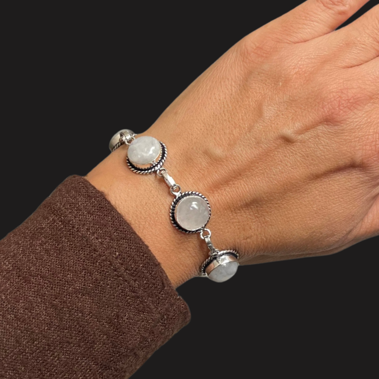 Bracciale in Pietra di Luna