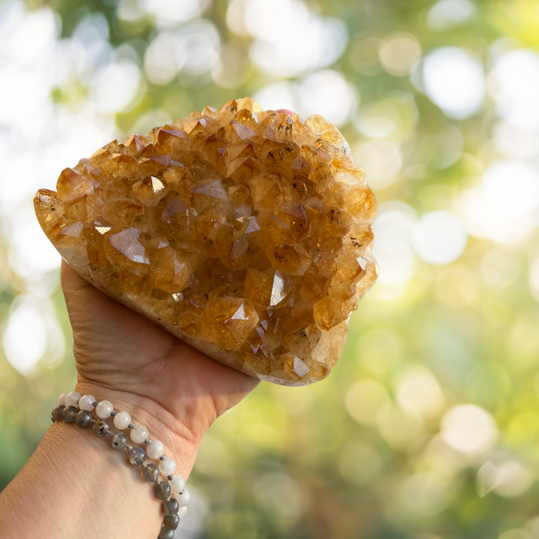 Drusa Quarzo Citrino