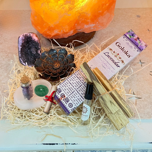 Kit Energetico “PURIFICAZIONE & ARMONIA” + Cofanetto in Legno