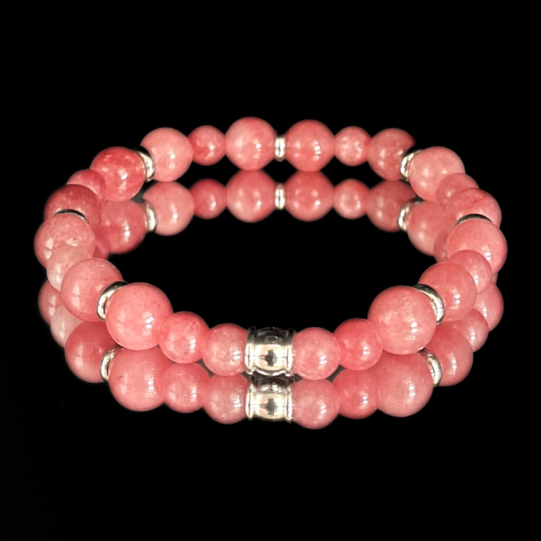 Pulsera de rodocrosita
